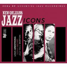 Louis Armstrong & Sidney Beche - New Orleans Jazz Icons i gruppen ÖVRIGT / -Startsida LUF hos Bengans Skivbutik AB (3852978)