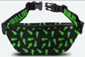 Billie Eilish - Bumbag Pattern - Bad Guy i gruppen Minishops / Billie Eilish hos Bengans Skivbutik AB (3868083)