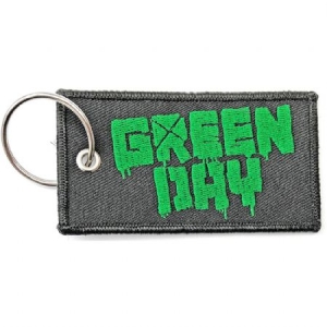 Green Day - Green Day Keychain: Logo (Double Sided Patch) i gruppen ÖVRIGT / MK Test 7 hos Bengans Skivbutik AB (3880834)