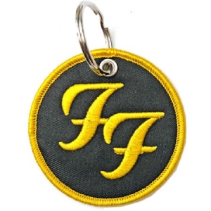 Foo Fighters - Foo Fighters Keychain: Circle Logo (Doub i gruppen MERCHANDISE / Merch / Pop-Rock hos Bengans Skivbutik AB (3880845)