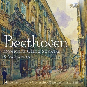 Beethoven Ludwig Van - Complete Cello Sonatas & Variations i gruppen Externt_Lager / Naxoslager hos Bengans Skivbutik AB (3903761)