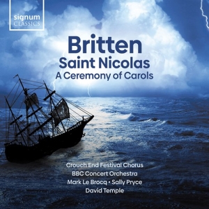 Britten Benjamin - Saint Nicolas A Ceremony Of Carols i gruppen VI TIPSAR / Julklappstips CD hos Bengans Skivbutik AB (3904252)