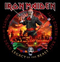 IRON MAIDEN - NIGHTS OF THE DEAD, LEGACY OF i gruppen VINYL / Hårdrock,Pop-Rock hos Bengans Skivbutik AB (3904435)