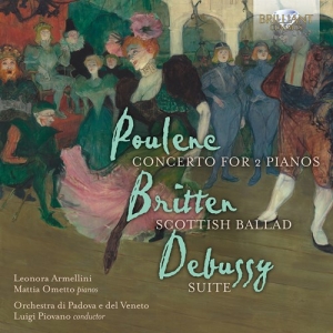 Britte Benjamin Debussy Claude - Concerto For 2 Pianos Scottish Bal i gruppen Externt_Lager / Naxoslager hos Bengans Skivbutik AB (3911037)