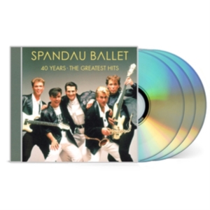 Spandau Ballet - 40 Years - The Greatest Hits i gruppen CD / Pop-Rock hos Bengans Skivbutik AB (3915936)