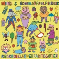 Nina & Sommerfuglfiskene - Krokodilleruerfantegïyer (Lp+Cd) i gruppen VINYL / Pop-Rock hos Bengans Skivbutik AB (3918731)