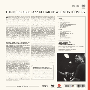 Wes Montgomery - Incredible Jazz Guitar Of Wes Montgomery i gruppen VINYL / Jazz hos Bengans Skivbutik AB (3924375)
