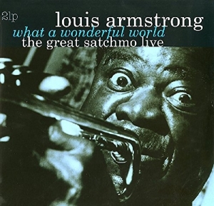 Louis & His All Sta Armstrong - Great Satchmo Live/What A Wonderful World i gruppen Minishops / Louis Armstrong hos Bengans Skivbutik AB (3930392)