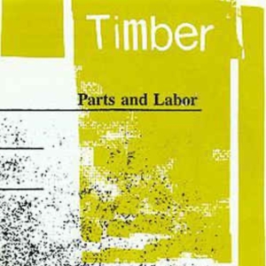 Timber - Parts And Labor i gruppen CD / Jazz hos Bengans Skivbutik AB (3933202)
