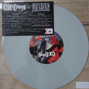 God Damn Vs Baby Godzilla - We Don't Like You i gruppen VINYL / Pop-Rock,Övrigt hos Bengans Skivbutik AB (3934665)