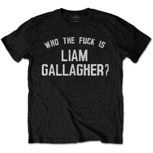 Liam Gallagher - Who The Fuck... Uni Bl i gruppen MERCHANDISE / T-shirt / Pop-Rock hos Bengans Skivbutik AB (3937599r)