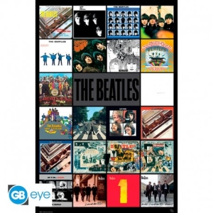 The Beatles - Albums Poster 91,5x61 i gruppen MERCHANDISE / Merch / Pop-Rock hos Bengans Skivbutik AB (3939644)