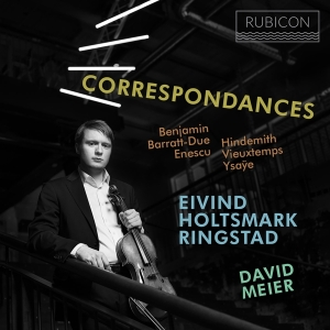 Eivind Holtsmark Ringstad - Correspondances i gruppen VI TIPSAR / Klassiska lablar / Harmonia Mundi hos Bengans Skivbutik AB (3945690)