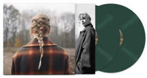 Taylor Swift - Evermore (2Lp, Green vinyl) i gruppen VINYL / Pop-Rock hos Bengans Skivbutik AB (3961992)