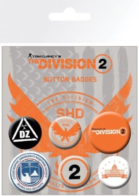 Tom Clancy - The Division 2 Mix Badge i gruppen ÖVRIGT / MK Test 7 hos Bengans Skivbutik AB (3967155)