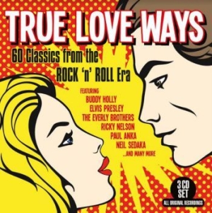 Blandade Artister - True Love Ways - 60 Classics From T i gruppen CD / Rock hos Bengans Skivbutik AB (3968986)