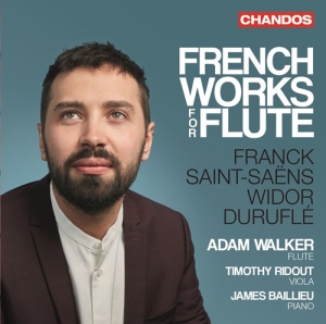 Maurice Durufle Cesar Franck Cami - French Works For Flute i gruppen VI TIPSAR / Julklappstips CD hos Bengans Skivbutik AB (3982161)