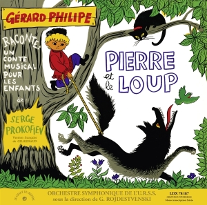 Gerard Philipe - Pierre Et Le Loup i gruppen VINYL / Barnmusik,Dance-Techno hos Bengans Skivbutik AB (3987124)