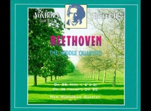 Beethoven Ludwig Van - Middle Quartets i gruppen Externt_Lager / Naxoslager hos Bengans Skivbutik AB (3994452)