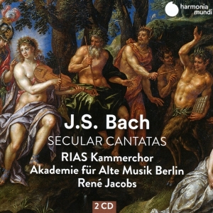 Rias Kammerchor / Rene Jacobs / Akademie Für Alte Musik Berlin - Bach: Secular Cantatas i gruppen CD / Klassiskt,Övrigt hos Bengans Skivbutik AB (3995056)