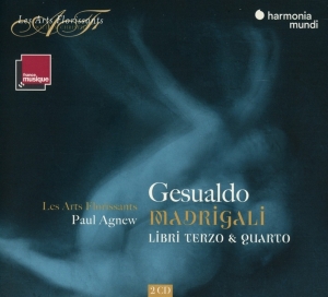 Les Arts Florissants / Paul Agnew - Gesualdo Madrigali Libri Terzo & Quarto i gruppen CD / Klassiskt,Övrigt hos Bengans Skivbutik AB (3995301)