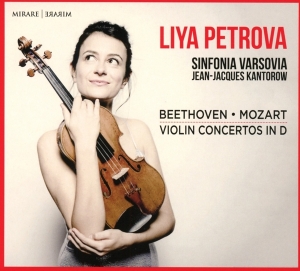 Liya Petrova - Beethoven Mozart Violin Concertos In D i gruppen CD / Klassiskt,Övrigt hos Bengans Skivbutik AB (3995326)