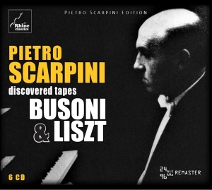 Pietro Scarpini - Plays Busoni And Liszt i gruppen CD / Klassiskt,Övrigt hos Bengans Skivbutik AB (3996005)