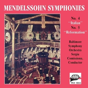 Mendelssohn Felix - Symphony No. 4 & 5 i gruppen VI TIPSAR / Julklappstips CD hos Bengans Skivbutik AB (3997109)