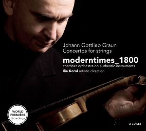 J.G. Graun - Concertos For Strings i gruppen CD / Klassiskt,Övrigt hos Bengans Skivbutik AB (4000728)