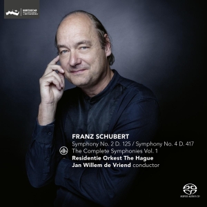 Residentie Orkest The Hague - Schubert: Complete Symphonies Vol.1: Symphony No.2 & No.4 i gruppen CD / Klassiskt,Övrigt hos Bengans Skivbutik AB (4001162)