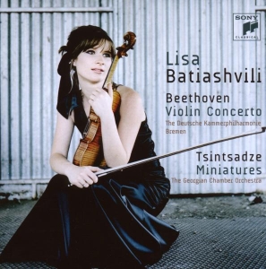 Batiashvili Lisa - Beethoven: Violin Concerto In D Minor, Op. 61 - Tsintsadze: Miniatures i gruppen ÖVRIGT / Övrigt / aub hos Bengans Skivbutik AB (4002986)