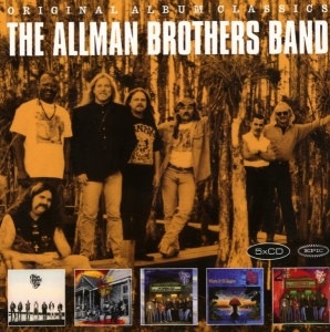 Allman Brothers Band The - Original Album Classics i gruppen CD / Pop-Rock hos Bengans Skivbutik AB (4005428)
