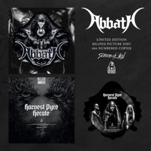 Abbath - Harvest Pyre (Pic Disc Shaped) i gruppen VINYL / Hårdrock,Norsk Musik hos Bengans Skivbutik AB (4029863)