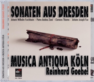 Reinhard Goebel - Sonaten Aus Dresden i gruppen CD / Klassiskt,Övrigt hos Bengans Skivbutik AB (4030193)