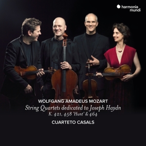 Cuarteto Casals - Mozart String Quartets Dedicated To Haydn Vol.2 i gruppen CD / Klassiskt,Övrigt hos Bengans Skivbutik AB (4045244)