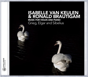 Grieg/Elgar/Sibelius - Music For Violin & Piano i gruppen CD / Klassiskt,Övrigt hos Bengans Skivbutik AB (4045509)