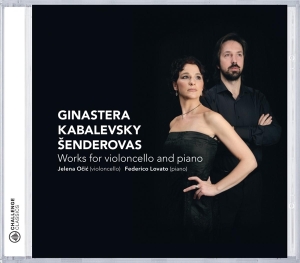 Ginastera - Works For Violoncello & Piano i gruppen CD / Klassiskt,Övrigt hos Bengans Skivbutik AB (4045881)