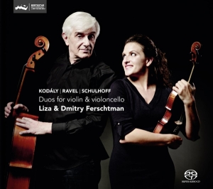 Ferschtman Liza & Dmitry - Duos For Violin & Violoncello i gruppen CD / Klassiskt,Övrigt hos Bengans Skivbutik AB (4046179)
