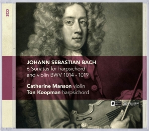 Catherine Manson - 6 Sonatas For Harpsichord & Violin Bwv 1014-1019 i gruppen CD / Klassiskt,Övrigt hos Bengans Skivbutik AB (4046246)