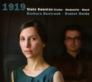 Barbara Buntrock - Clarke - Hindemith - Bloch:  '1919 ' i gruppen CD / Klassiskt,Övrigt hos Bengans Skivbutik AB (4046579)