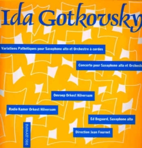 Ida Gotkovsky - Variations Pathetiques Pour Saxophone i gruppen VINYL / Klassiskt,Övrigt hos Bengans Skivbutik AB (4046624)