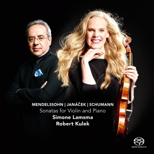 Simone Lamsma - Sonatas For Violin & Piano i gruppen CD / Klassiskt,Övrigt hos Bengans Skivbutik AB (4047240)