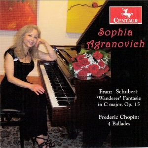 Agranovich Sophia - Wanderer Fantasie In C Major Op.15 i gruppen CD / Klassiskt,Övrigt hos Bengans Skivbutik AB (4047293)