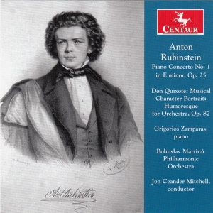 Grigorios Zaparas - Anton Rubinstein i gruppen CD / Klassiskt,Övrigt hos Bengans Skivbutik AB (4047454)