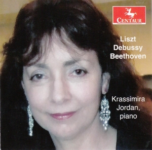 Krassimira Jordan - Liszt Debussy Beethoven i gruppen CD / Klassiskt,Övrigt hos Bengans Skivbutik AB (4048105)