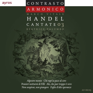 Contrasto Armonico / Marco Vitale - Handel Cantate 03 i gruppen CD / Klassiskt,Övrigt hos Bengans Skivbutik AB (4048425)