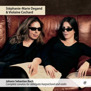 Stephanie-Marie Degand - Bach: Complete Sonatas For Obbligato Harpsichord & Viol i gruppen CD / Klassiskt,Övrigt hos Bengans Skivbutik AB (4048819)