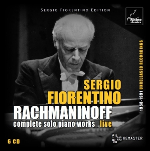 Fiorentino Sergio - Complete Rachmaninoff Piano Works i gruppen CD / Klassiskt,Övrigt hos Bengans Skivbutik AB (4048903)