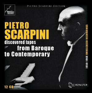 Pietro Scarpini - Discovered Tapes - From Baroque To Contemporary i gruppen CD / Klassiskt,Övrigt hos Bengans Skivbutik AB (4048904)