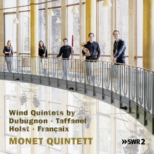 Monet Quintett - Wind Quintets By Dubugnon, Taffanel, Holst & Francaix i gruppen CD / Klassiskt,Övrigt hos Bengans Skivbutik AB (4048917)